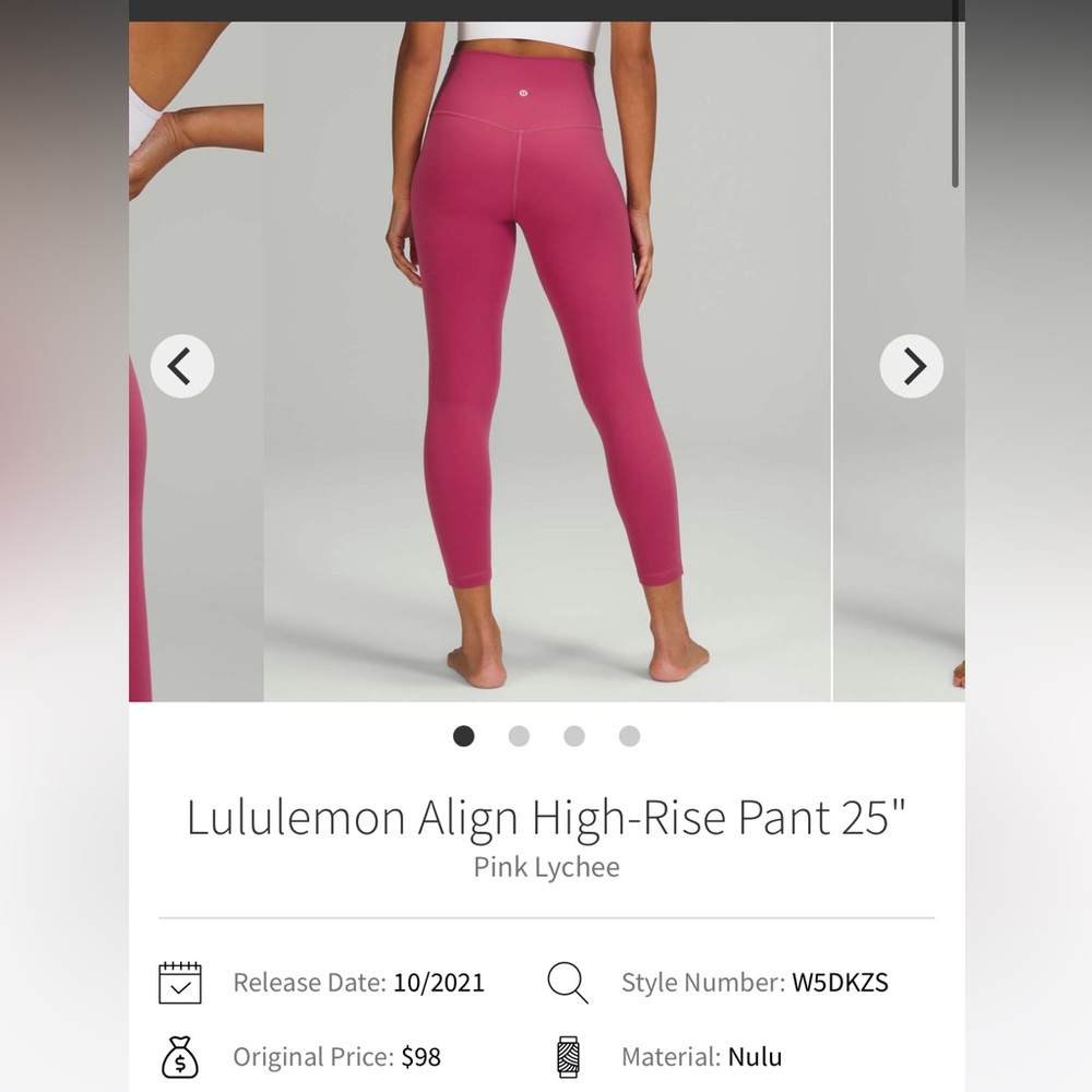 Lululemon align 25”